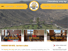 Tablet Screenshot of panoramicviewhotel.com